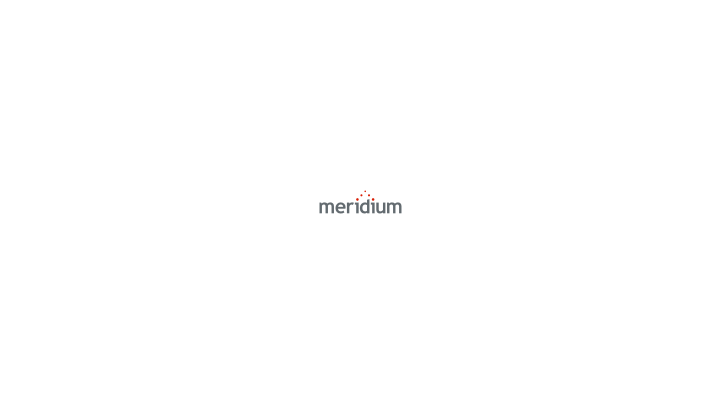 Meridium Logo - Meridium. Oil & Gas Journal