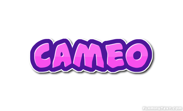 Cameo Logo - Cameo Logo | Free Name Design Tool from Flaming Text