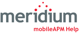 Meridium Logo - Welcome Screen
