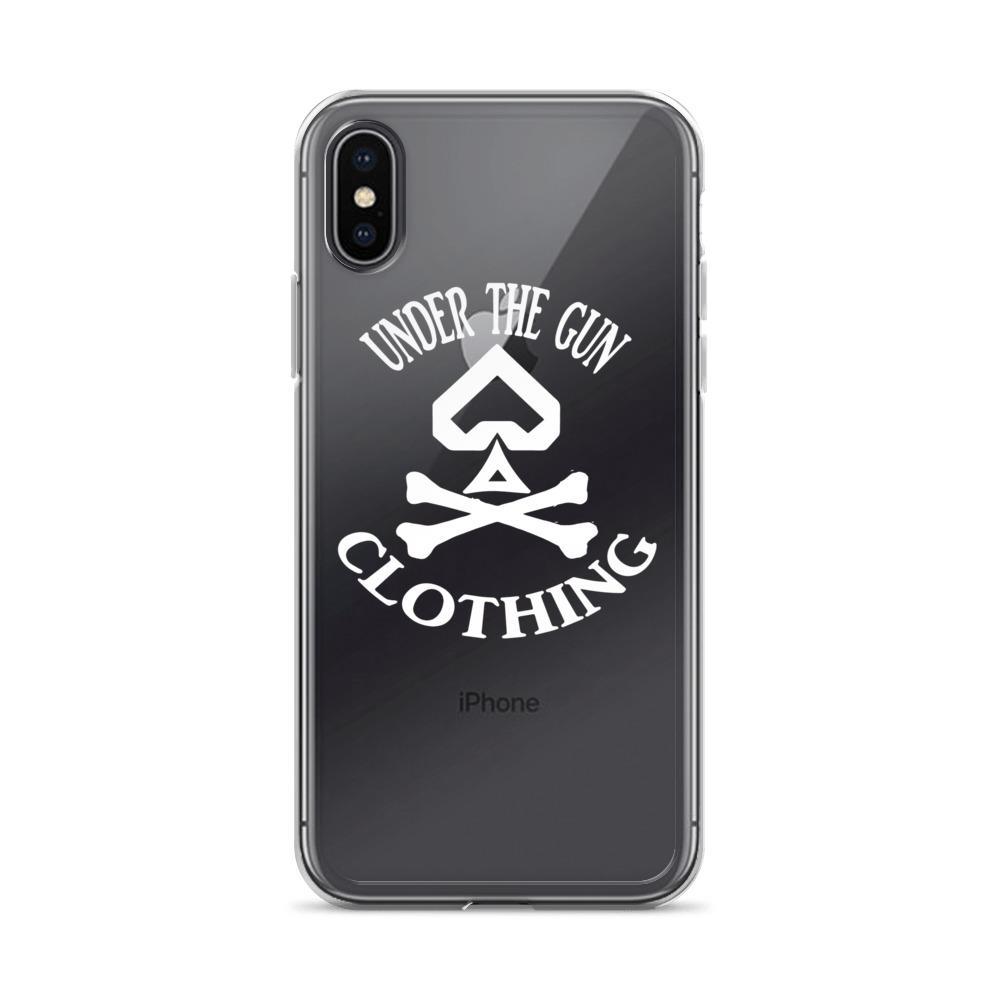 UTG Logo - 'Spade and Crossbones' UTG Logo iPhone Cases