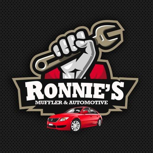 Muffler Logo - Create the Best Logo for Ronnie's Muffler and Automotive!. Logo