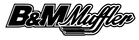 Muffler Logo - B&M Muffler – Tolleson AZ – RATED THE BEST MUFFLER SHOP AROUND!