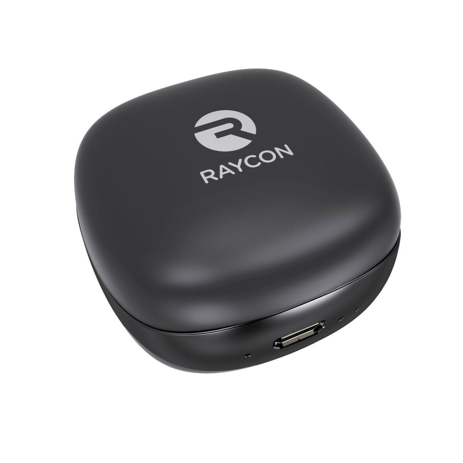 Raycon Logo - Raycon E50 Black In Ear Wireless Headset