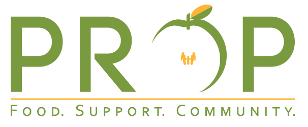Prop Logo - Prop Food. PROP provides food & financial help in Eden Prairie