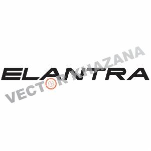 Elantra Logo - Hyundai Elantra Logo Vector Download