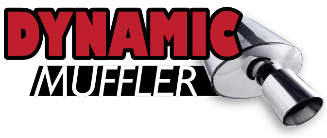 Muffler Logo - Dynamic Muffler and Brakes - Palm Bay, FL - Melbourne Auto Mechanic