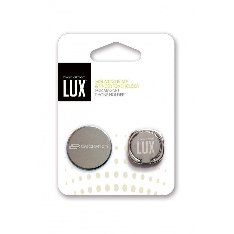 Bracketron Logo - Lux Fixed Universal Dash Vent Magnet Phone Holder Additional Metal
