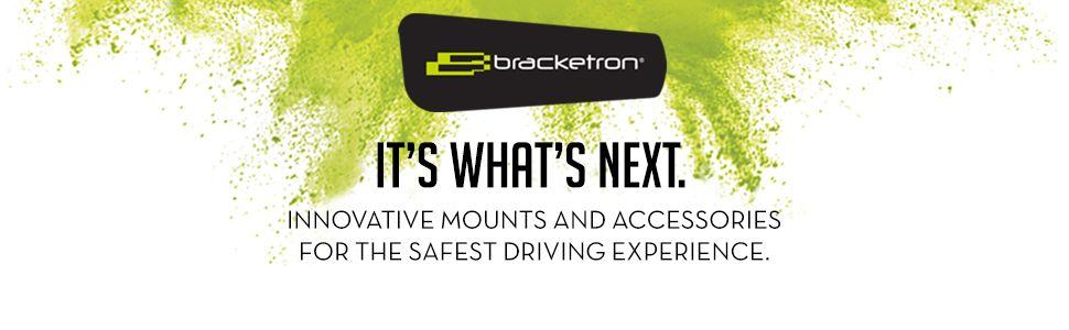 Bracketron Logo - Bracketron Car Dash Mount Holder for Smartphone GPS Devices up to 4