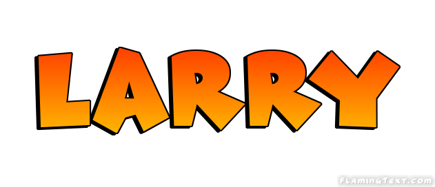 Larry Logo - Larry Logo | Free Name Design Tool from Flaming Text