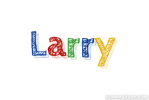 Larry Logo - Larry Logo. Free Name Design Tool from Flaming Text