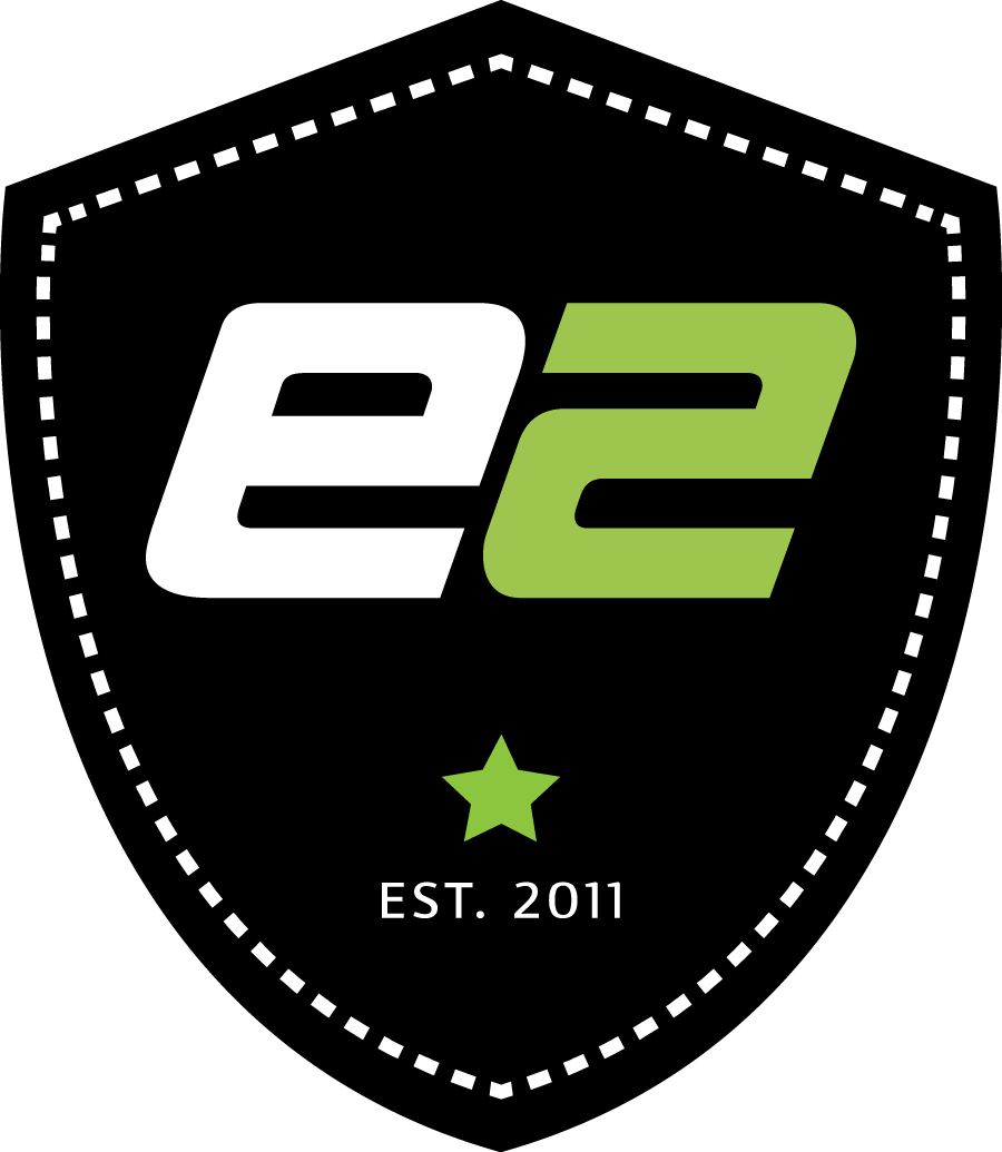 E2 Logo - E2 Golf by Elisabeth Esterl/Sales/Polka Sport Fit Polo —