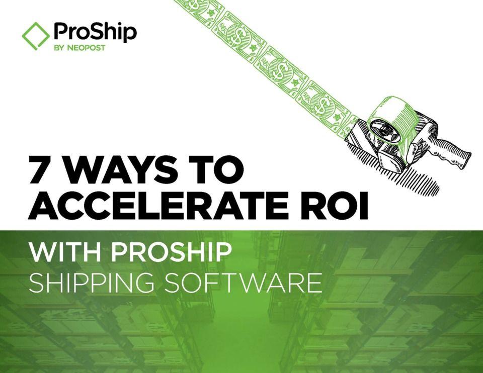 Proship Logo - 7 Ways Shipping Software Pays Back Big