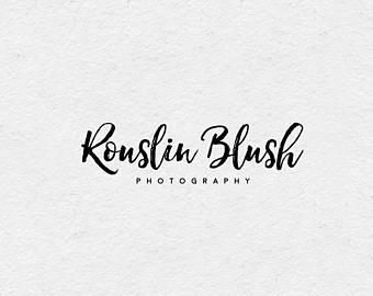 Caligraphy Logo - Premade Logo Photography Logo Script Logo Calligraphy Logo | Etsy