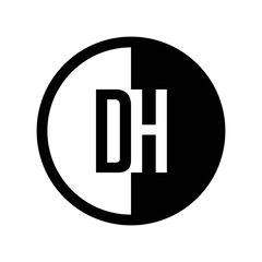 DH Logo - Dh stock photos and royalty-free images, vectors and illustrations ...