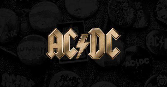 Original AC DC Logo - AC/DC | The Official Website