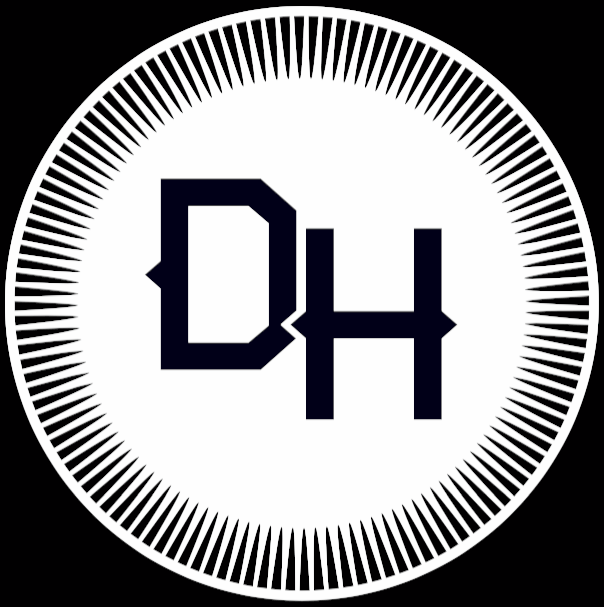 DH Logo - DH Logo Complex – Inverted | Dark Horse Rowing