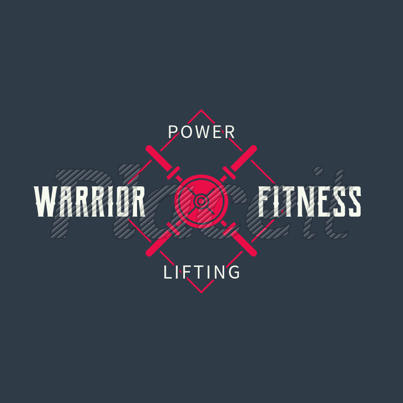 Weightlifting Logo - Gym Logo Maker for Weightlifting Gyms 1266a