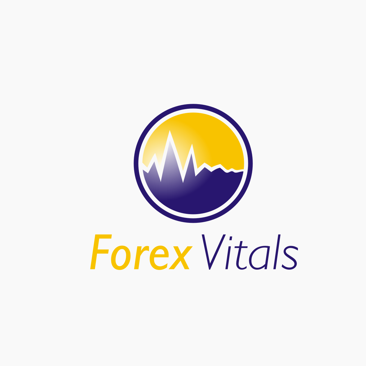 Vitals Logo - Modern, Professional, Financial Logo Design for Forex Vitals