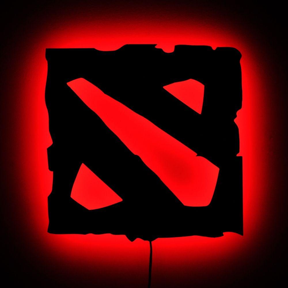 Dota Logo - Lighted DOTA Logo Sign - Lighted Wall Art and Symbolic Night Lights ...