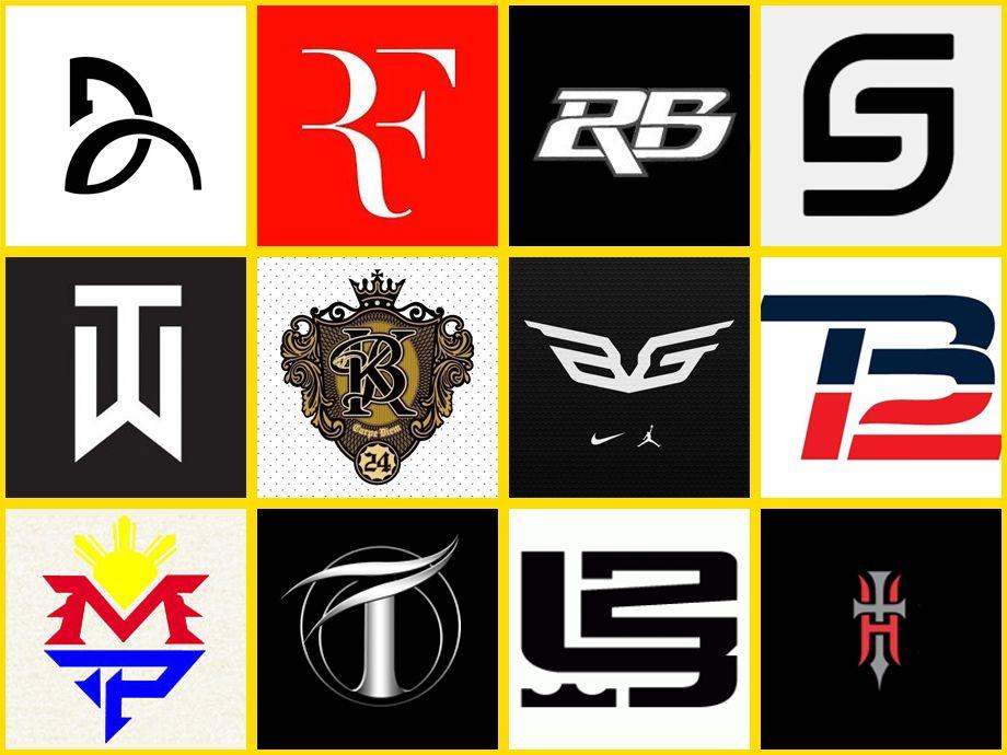 Athlete Logo - Athletes' Monogram Logos Quiz - By gazzso