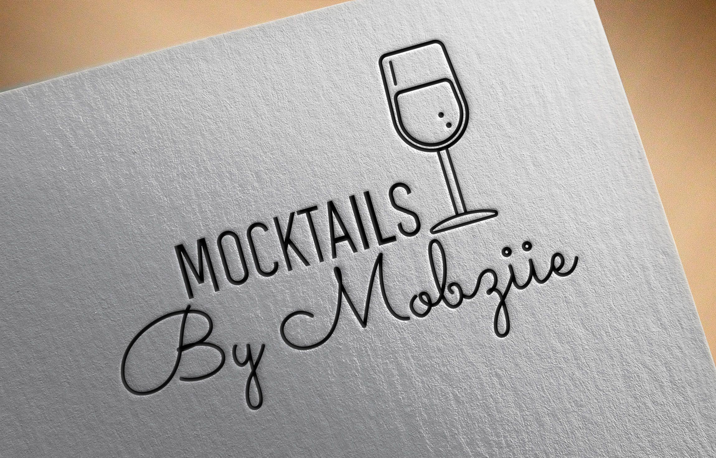 Mocktail Logo - Mocktail By Mobziie Logo Design