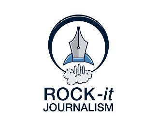 Journalist Logo - Rock-it Journalism Logo design - Young and outspoken journalist that ...