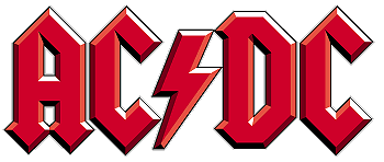Original AC DC Logo - Heatseeker's AC/DC Lyrics page