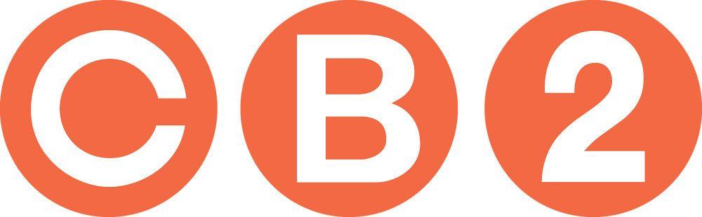 CB2 Logo - cb2 logo orange and white