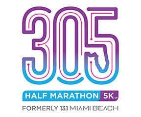 305 Logo - 305 Half Marathon Race Reviews | Miami, Florida