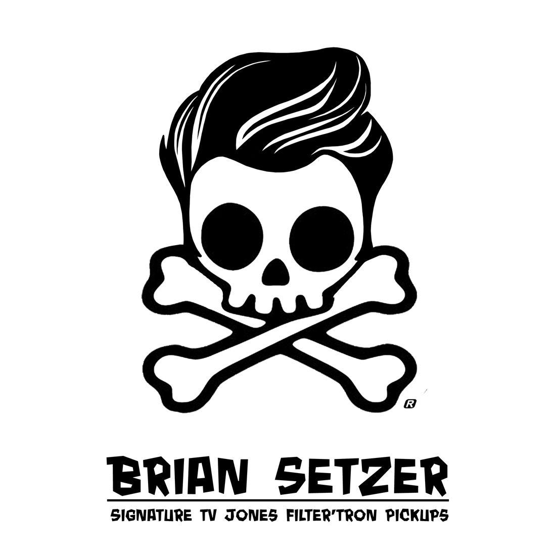 Brian Logo - Brian Setzer “Signature Series Guitar Pickups”, Logo