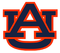 AU Logo - Auburn University logo -- LEGO