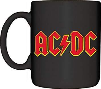 Original AC DC Logo - Amazon.com. Mugs AC DC Logo Designed Mug, 12 Ounce, Black: Coffee