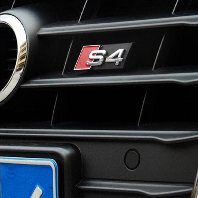 S4 Logo - US $12.0 |1PCS 3D Metal Car S line Sticker Cover for Audi S4 Logo A4 S4 B7  B8 Auto Car Decal Accessories Styling-in Car Stickers from Automobiles & ...