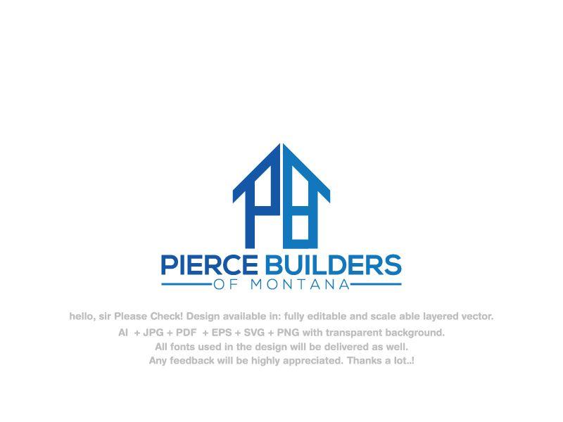 Lifehacker Logo - Bold, Serious, Construction Company Logo Design for Pierce Builders ...