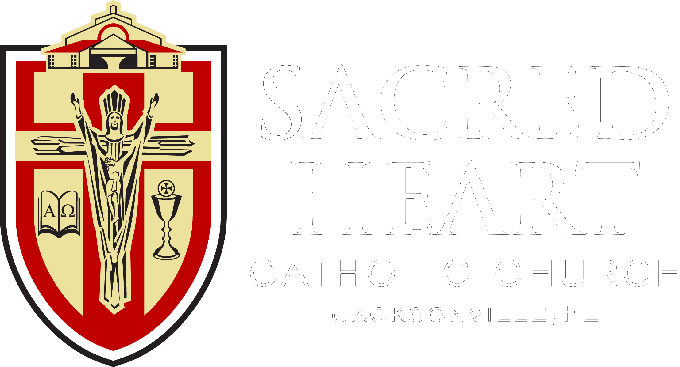 Jacksonville Logo - Sacred Heart Catholic Church – One Heart – One Family