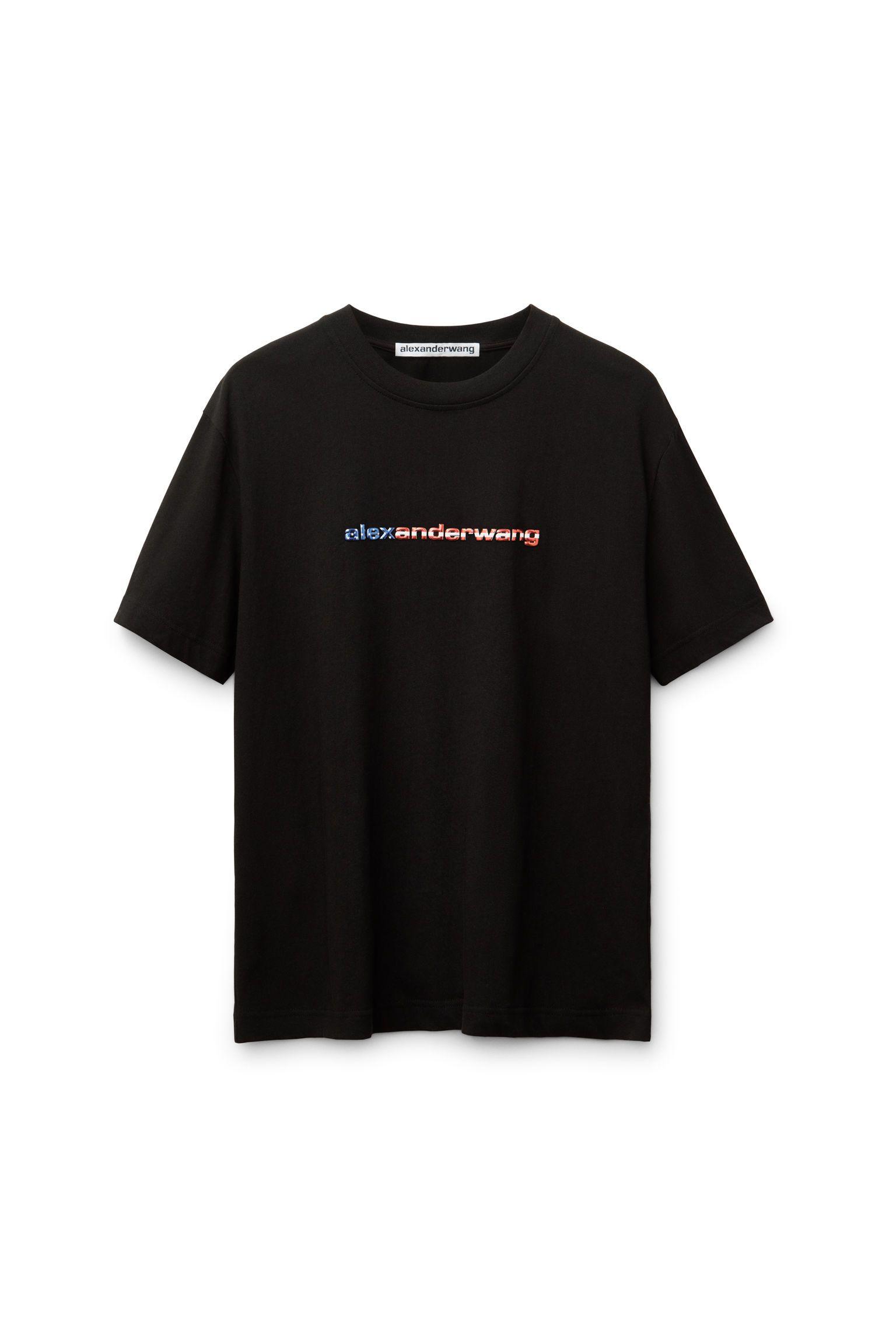 Wang Logo - high twist logo t-shirt