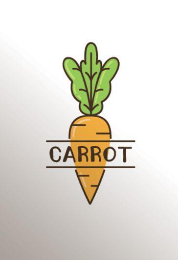 Carrot Logo - Carrot Logo Template