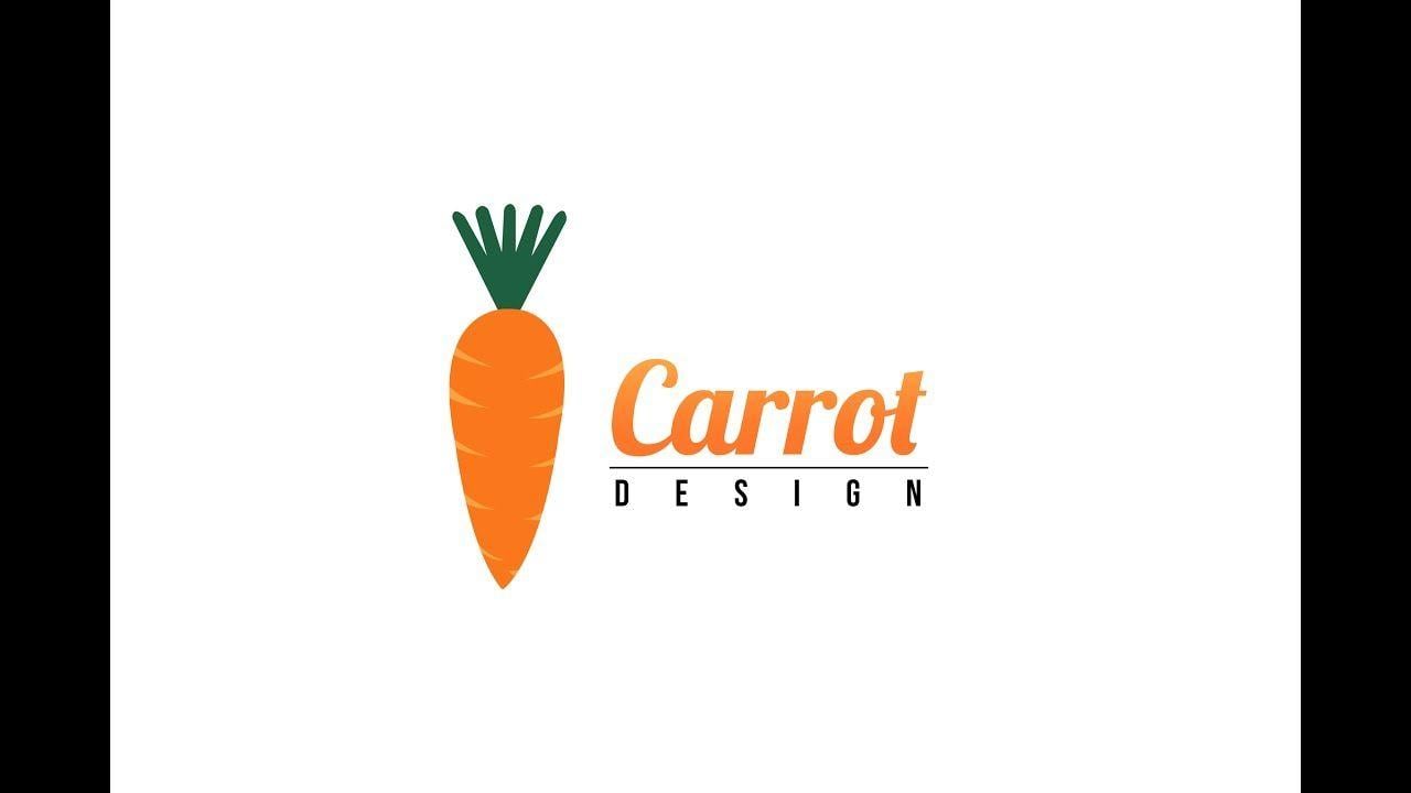 Carrot Logo - Illustrator Tutorial. Carrot Logo Design