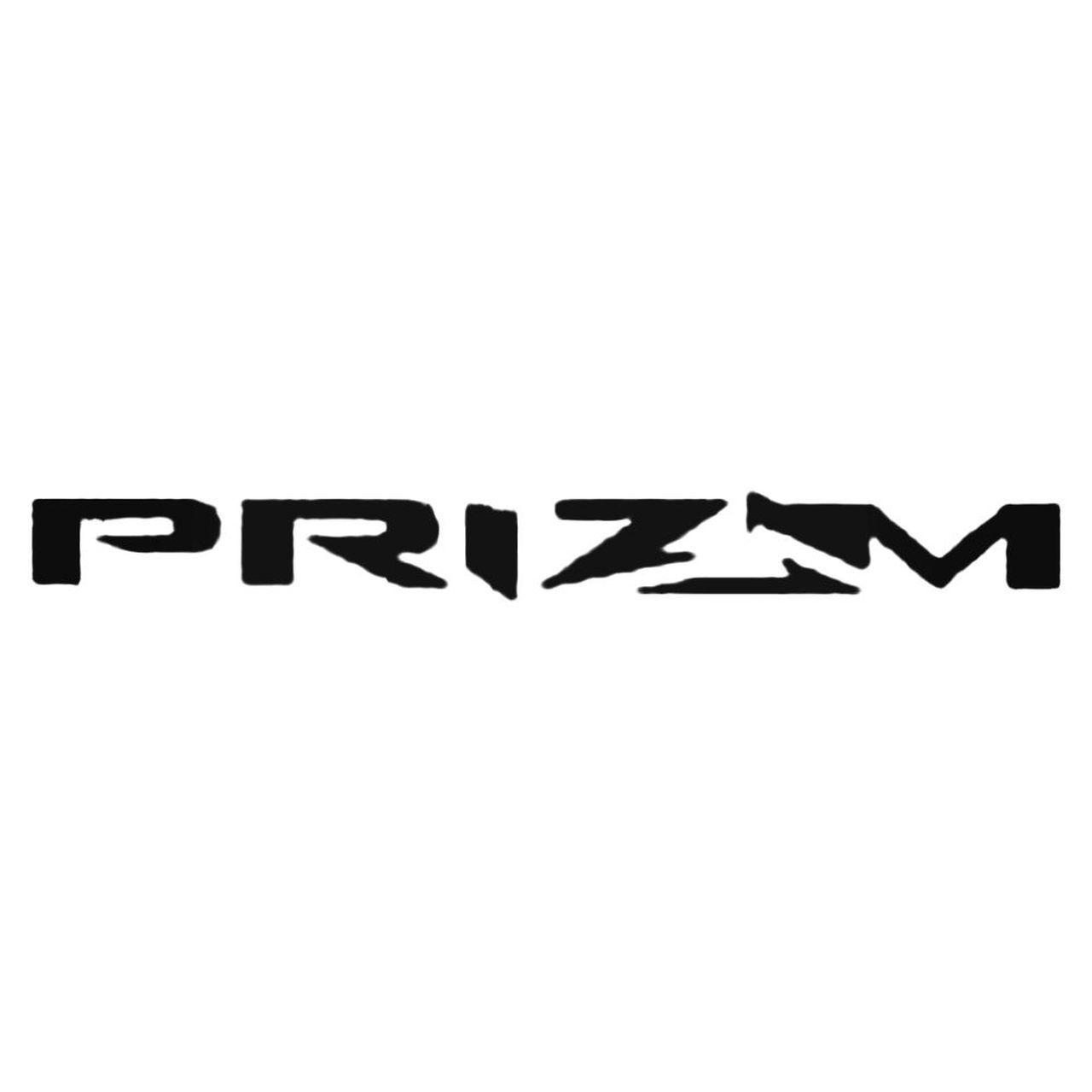 Prizm Logo - Oakley Prizm Text Decal Sticker