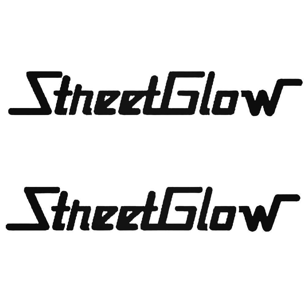 StreetGlow Logo - Streetglow Decal Sticker