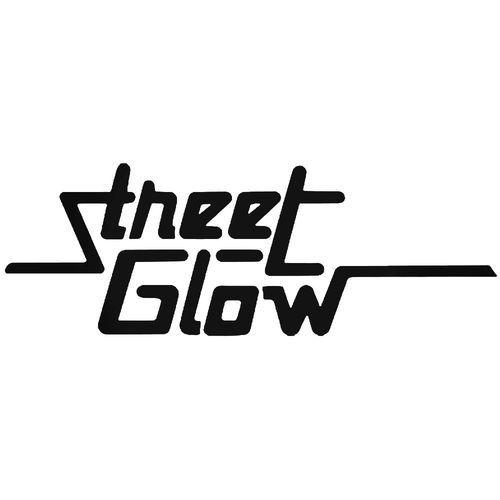 StreetGlow Logo - Streetglow 1 Vinyl Decal Sticker