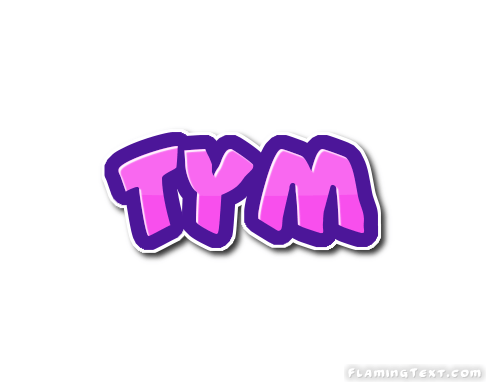 Tym Logo - Tym Logo | Free Name Design Tool from Flaming Text