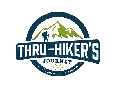 Hiker Logo - Thru-Hiker's Journey - Appalachian Trail Mobile Game