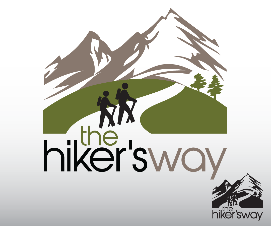 Hiker Logo - Hiking Site Logo | 54 Logo Designs for The Hiker's Way
