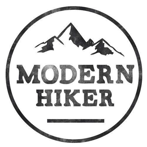 Hiker Logo - Modern Hiker Vinyl Decal