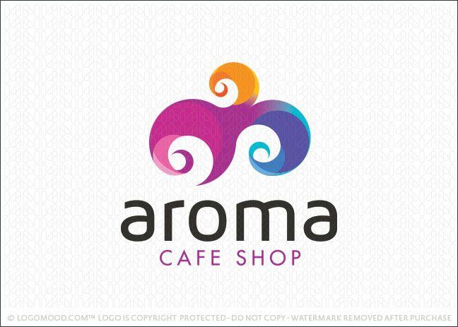 Aroma Logo - Aroma Cafe Shop | Readymade Logos for Sale