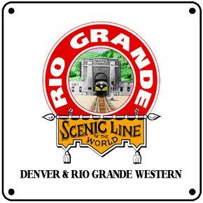 D&RGW Logo - D&RGW, Rio Grande, train, railroad, choo choo train, steam, diesel ...