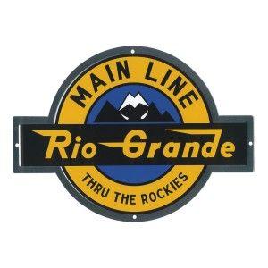 D&RGW Logo - Denver & Rio Grande Railroad, Daylight Sales