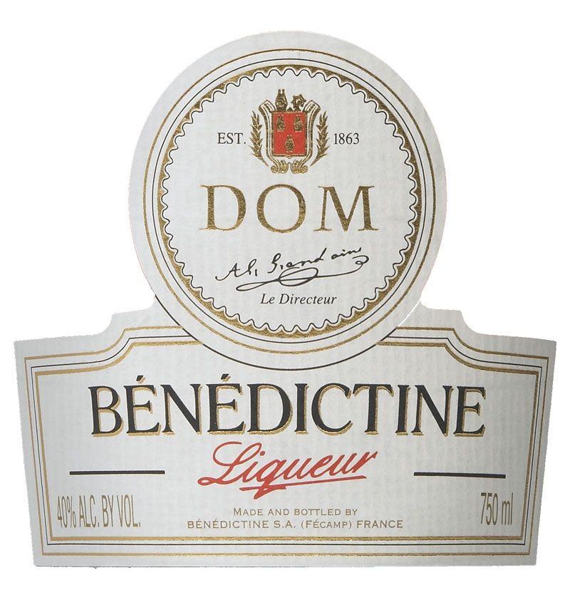 Liqueur Logo - D.O.M. Benedictine Liqueur | Food Newsfeed