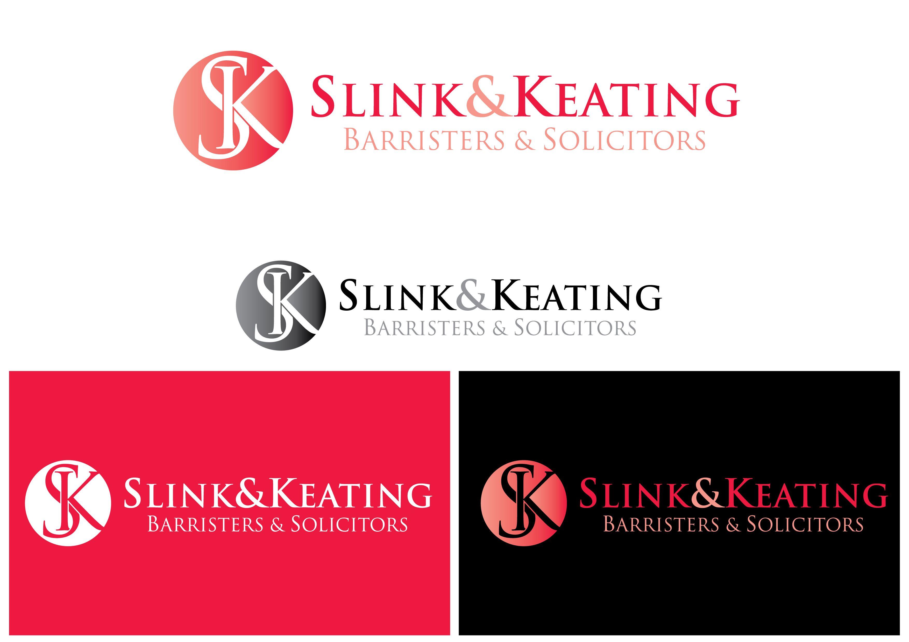 Slink Logo - Logo Design for Slink & Keating - Barristers & Solicitors by S.R. ...
